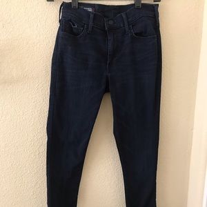True religion mid rise super skinny jeans